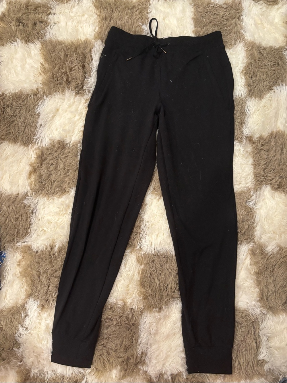 Athleta Black Drawstring Jogger Pants